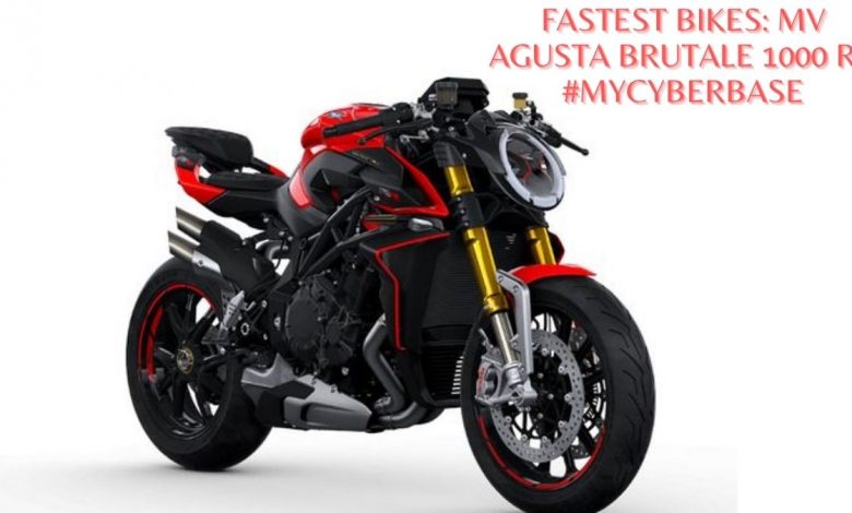 Fastest Bikes MV Agusta Brutale 1000 RR #mycyberbase