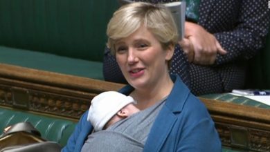 UK lawmaker Stella Creasy reprimanded for bringing baby to work