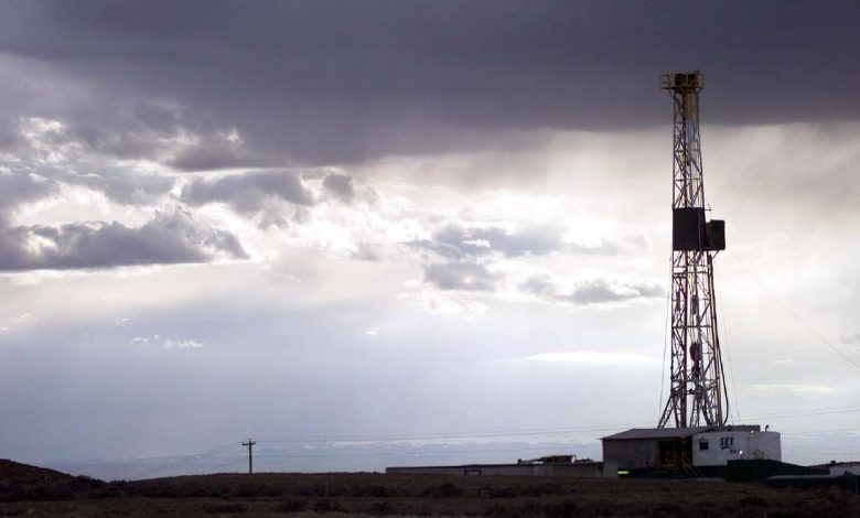 An oil rig is pictured in the Uinta Basin. The rig, run by Shenandoah Energy, is in the Red Wash area near Vernal. A new study of gas emissions in eastern Utah yielded a surprising result that could change the discussion of methane reduction at a time it's being addressed globally.