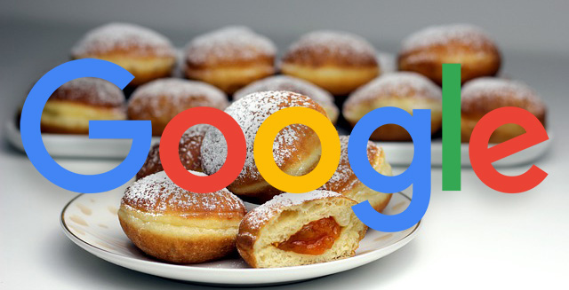 Google Chanukah Donuts Easter Egg On Pagination Bar