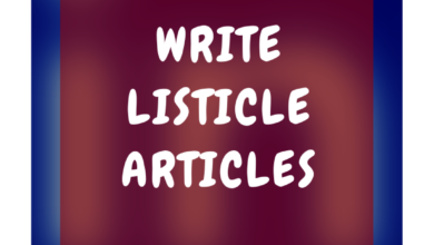 Writing Listicle Articles