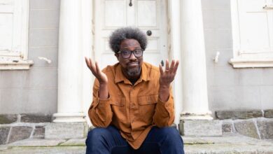 Comedian W. Kamau Bell in his docuseries 'We Need to Talk About Cosby.'