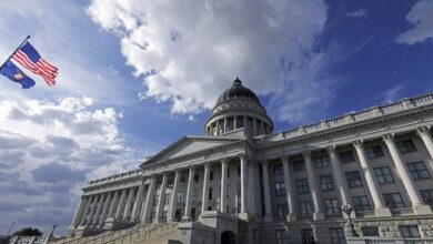 The Utah Capitol is shown Monday, Sept. 16, 2019, in Salt Lake City. Utah lawmakers are expected to meet Monday night to consider changes to the state's medical marijuana law, an issue that has faced fierce criticism from people on both sides of the debate. (AP Photo/Rick Bowmer)