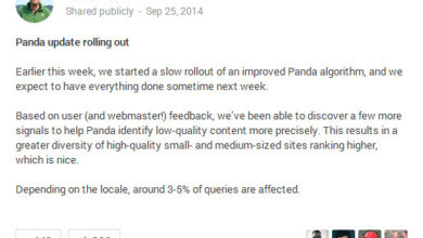 Welcome Google Panda 4.1