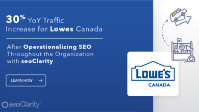 30% YoY Traffic Increase for Lowe’s Canada After Operationalizing SEO
