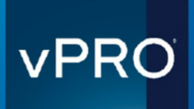 Intel vPro logo large