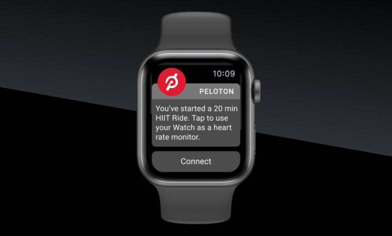 Peloton adds Apple Watch integration to all of its machines