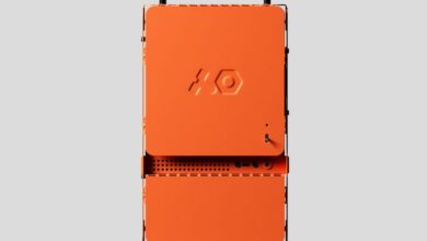 Teenage Engineering’s orange Computer-1 PC case is back on sale