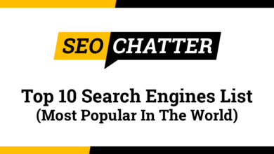 Top 10 Search Engines List (Ten Most Popular In The World)