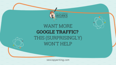 Want more Google traffic? This (surprisingly) won't help - SuccessWorks