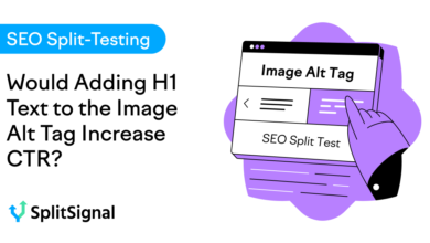 Would Adding H1 Text to the Image Alt Tag Increase CTR?