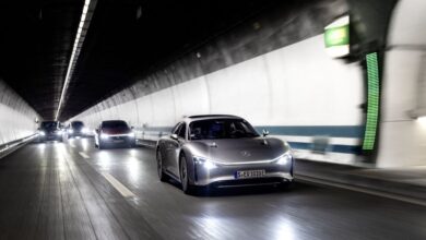 Mercedes-Benz Vision EQXX concept car traveled over 1,000 km on a single charge