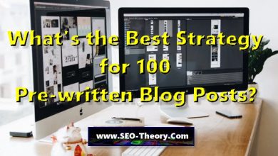 What’s the Best Strategy for 100 Pre-written Blog Posts?