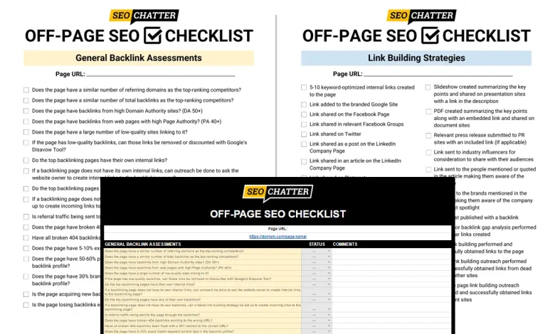 Off-Page SEO Checklist