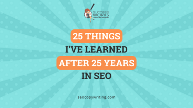 25 Things I've Learned After 25 Years In SEO - SuccessWorks