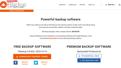 FBackup 9 web site