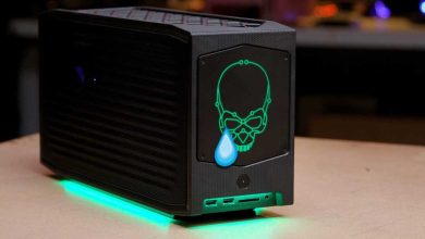 NUC Extreme 11 with tear