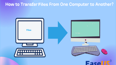 How to transfer files from one computer to another