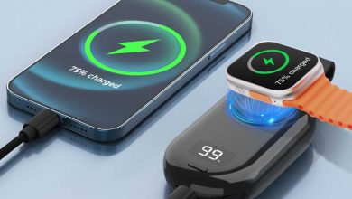 2-in-1 Keychain Wireless Charger for iPhone and Apple Watch